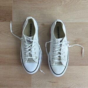 Converse Low Top Platform Shoes